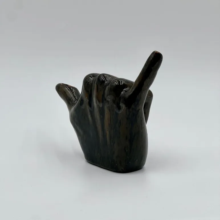 Бабблер/курительная трубка ручной работы Рука