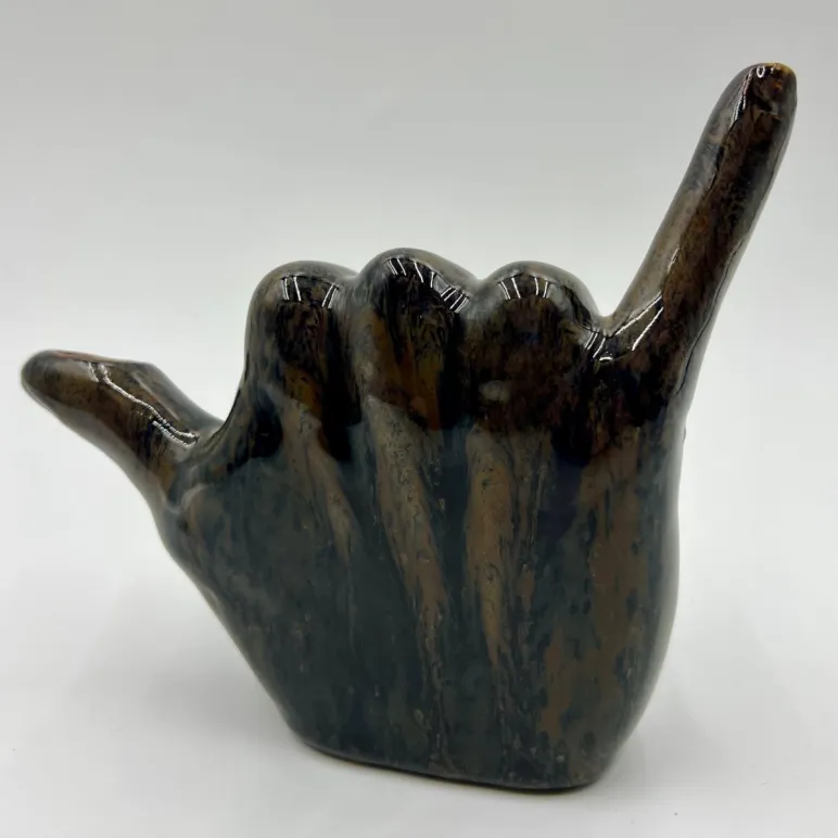 Бабблер/курительная трубка ручной работы Рука