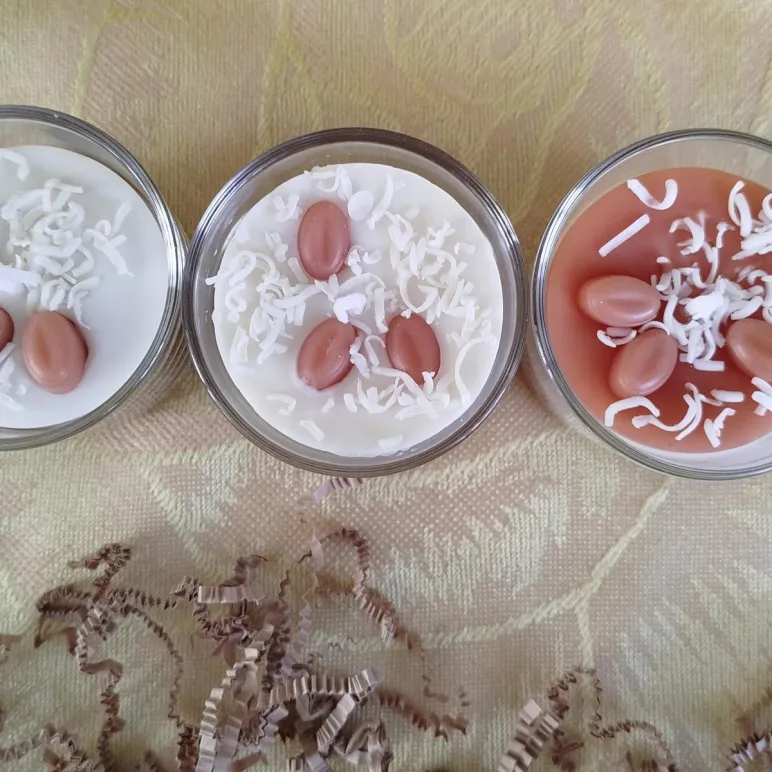 Свеча восковая Кофе в стакане