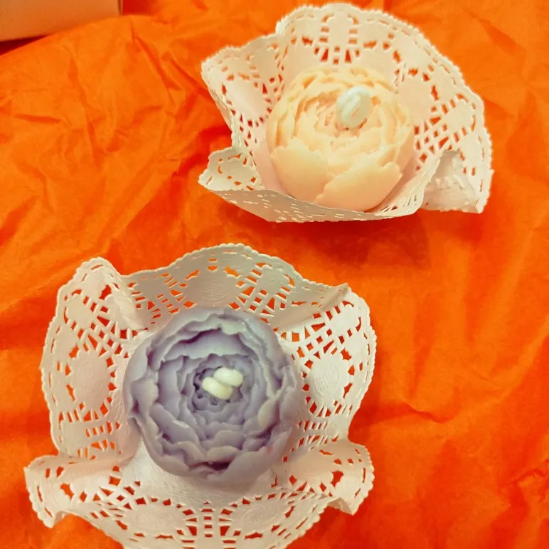 Свечи восковые праздничные набор