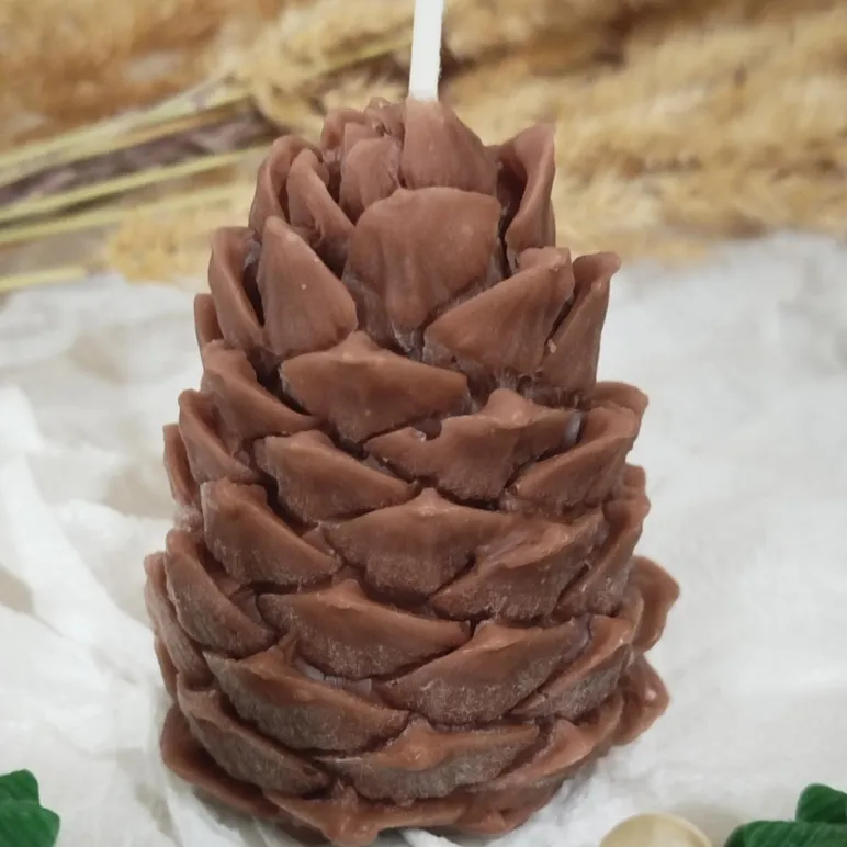 Свечи новогодние Елка и Шишка