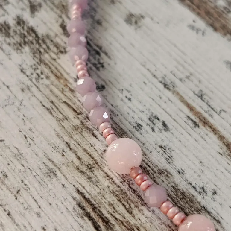 Чокер с аметистом