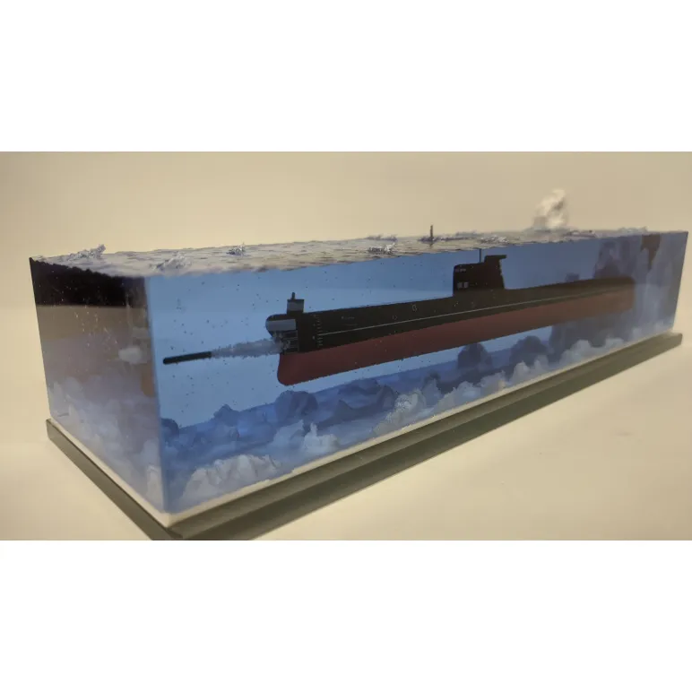 Диорама подводной лодки проект 641 Фокстрот