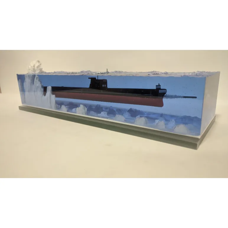 Диорама подводной лодки проект 641 Фокстрот