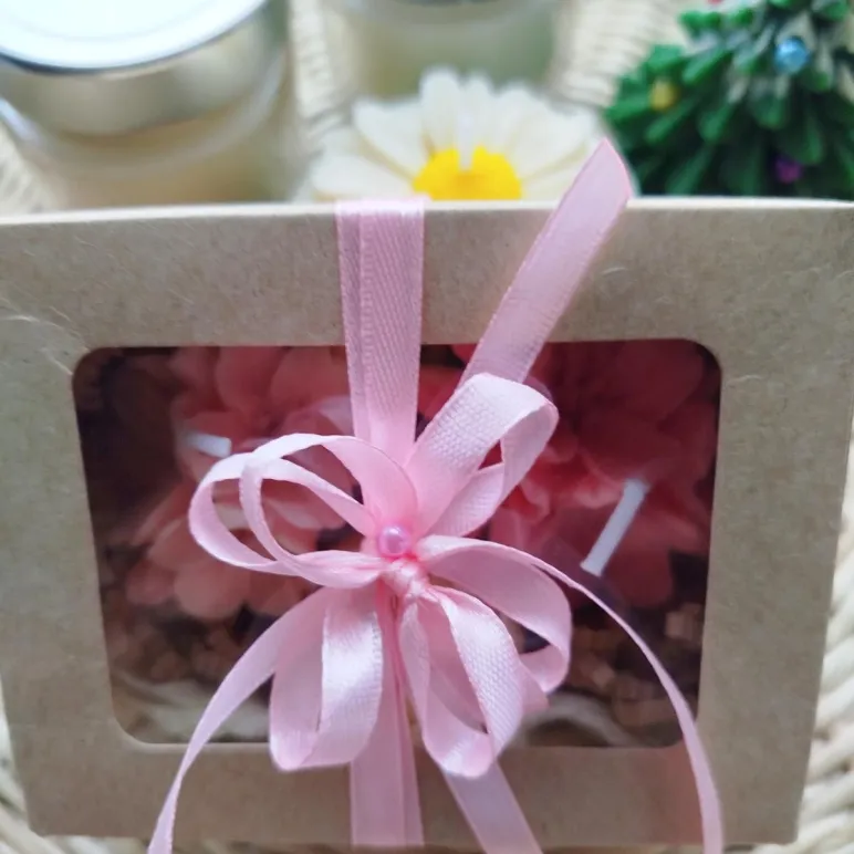 Свечи восковые праздничные набор