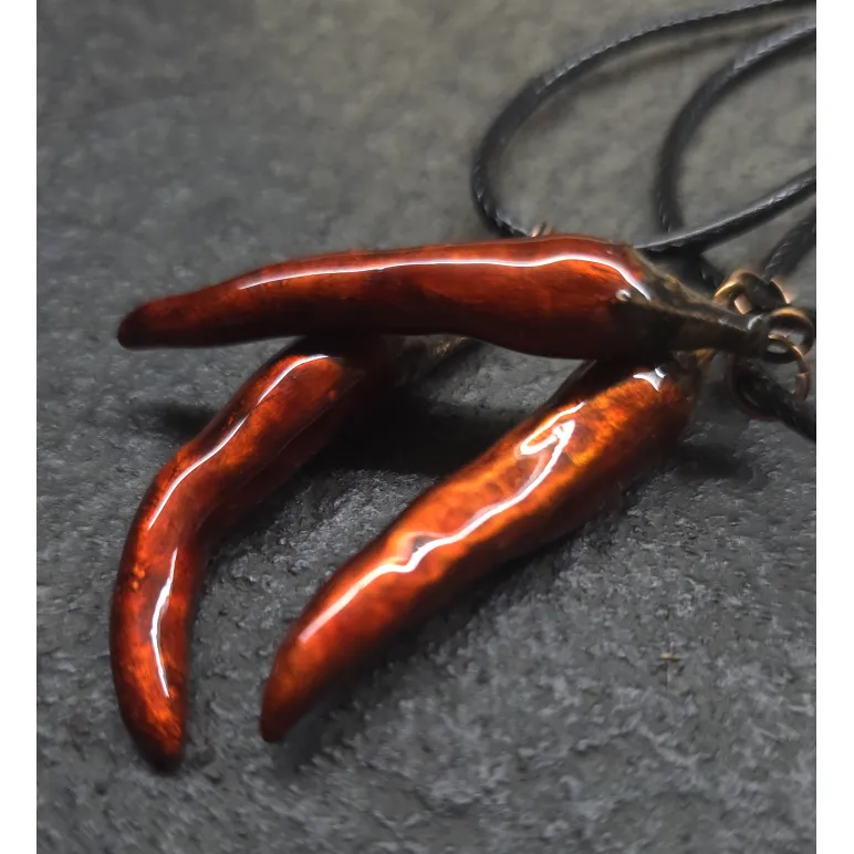 Кулон перец, гальванопластика