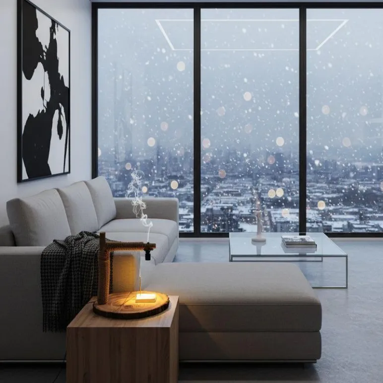 Светильник «Пробуждение» — ваш островок тишины. Дерево, свет, аромат, музыка