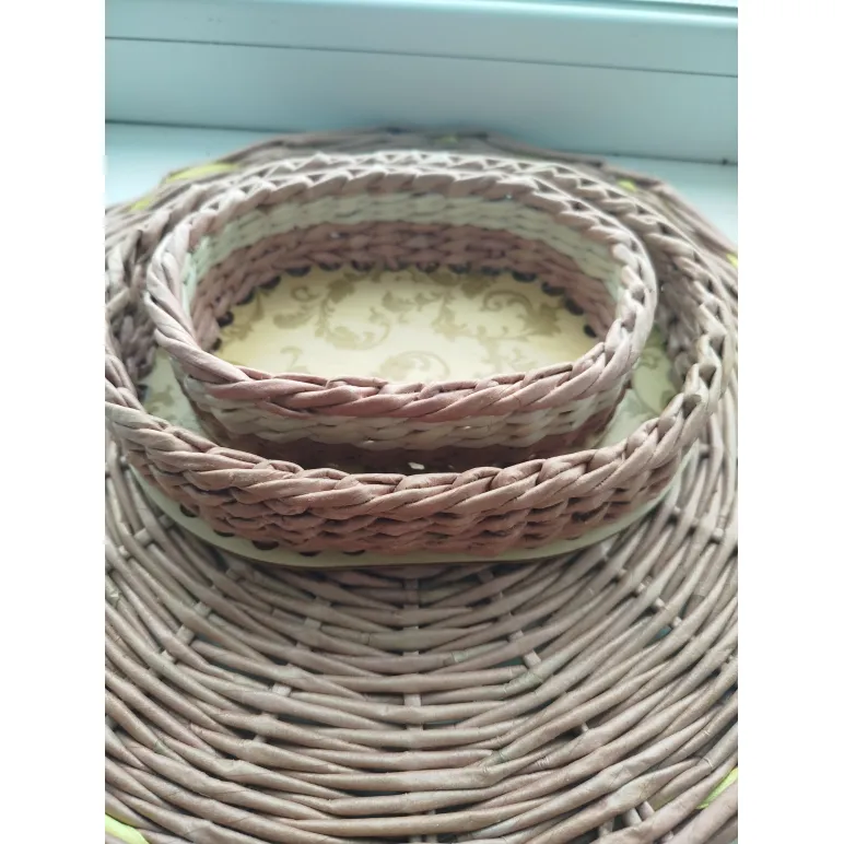 Сухарница плетенка бумажная лоза