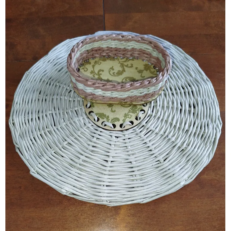 Сухарница плетенка бумажная лоза