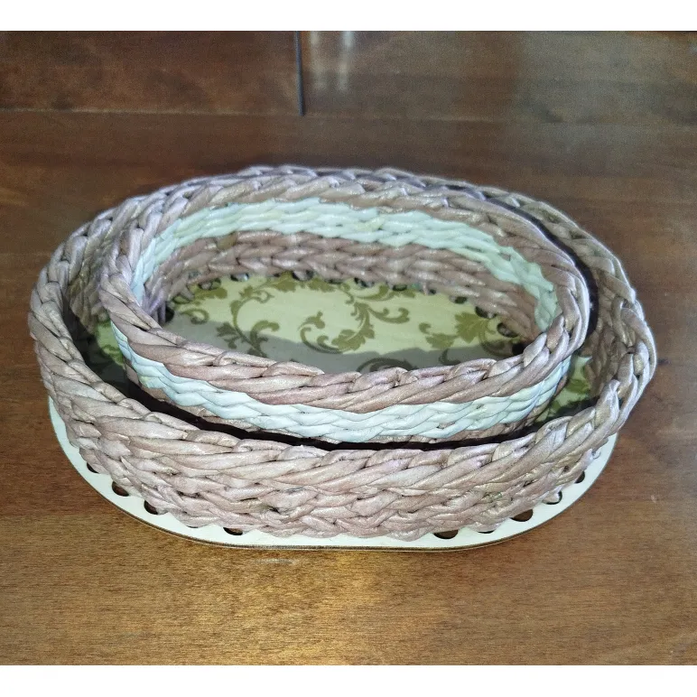 Сухарница плетенка бумажная лоза