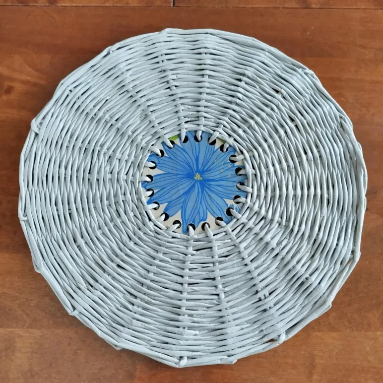 Сухарница плетенка бумажная лоза