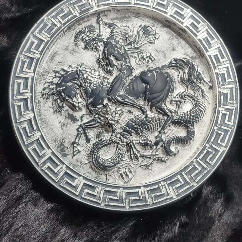 Барельеф - панно на стену Герб России, Полёт Пегаса, Египетские Боги, Георгий Победаносец