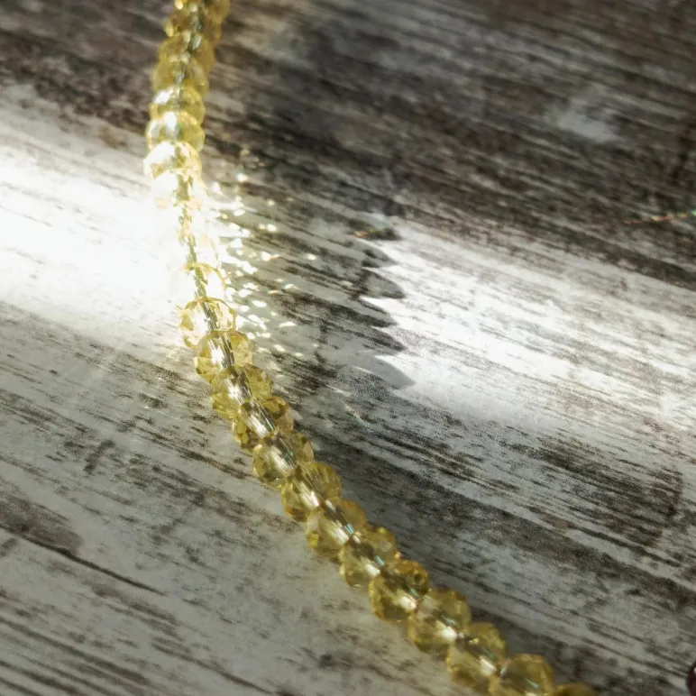 Чокер из хрустального стекла