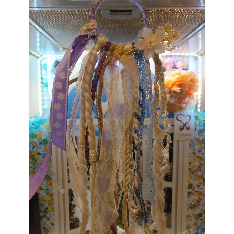 Фибула заколка для дред кос афрокудрей ручная работа