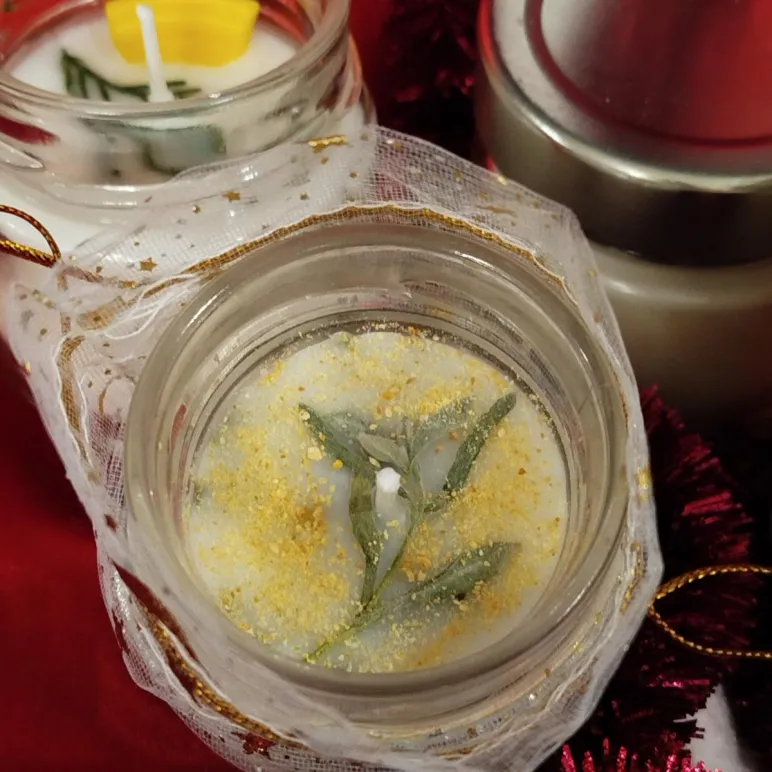 Свечи соевые кокосовые контейнерные