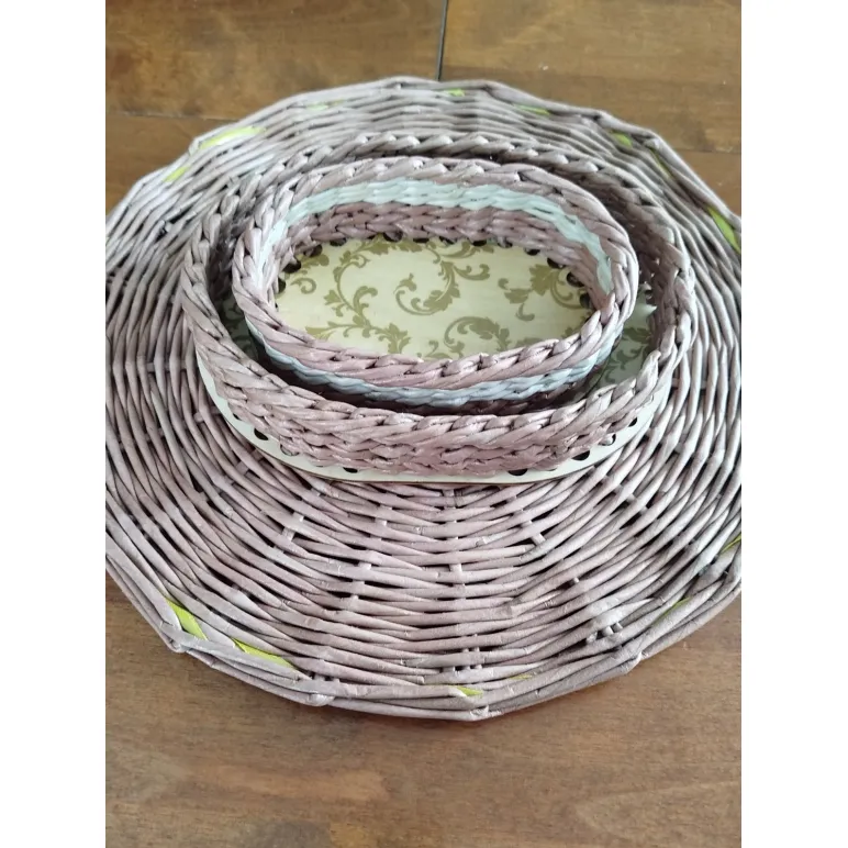 Сухарница плетенка бумажная лоза