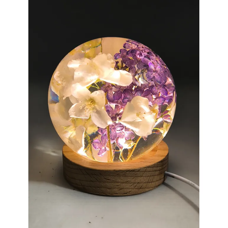 Светильник Ночник с полевыми цветами