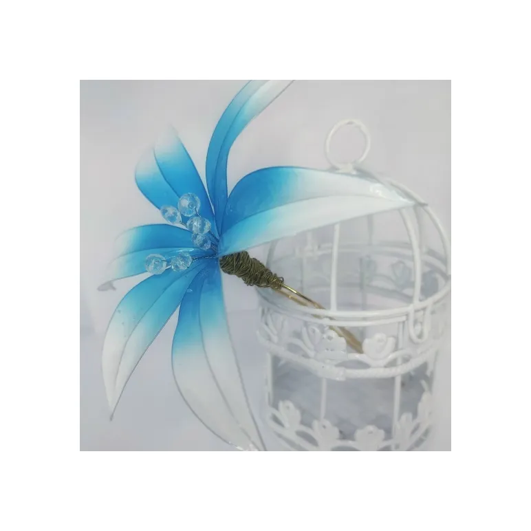 Шпилька "Лилия" витраль