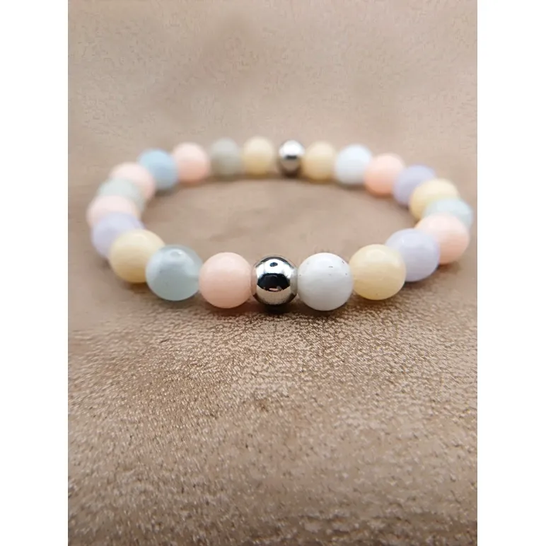 Браслет берилл мультиколлор