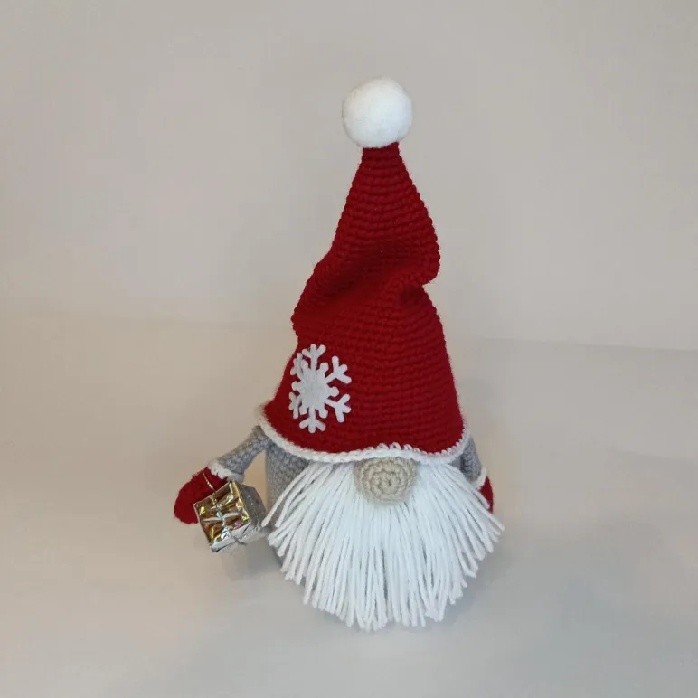 Гном новогодний, в скандинавском стиле, ручная работа