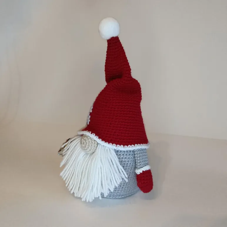 Гном новогодний, в скандинавском стиле, ручная работа