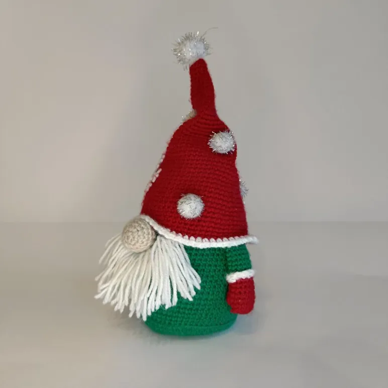 Гном новогодний, в скандинавском стиле, ручная работа