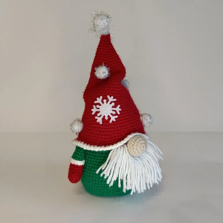 Гном новогодний, в скандинавском стиле, ручная работа