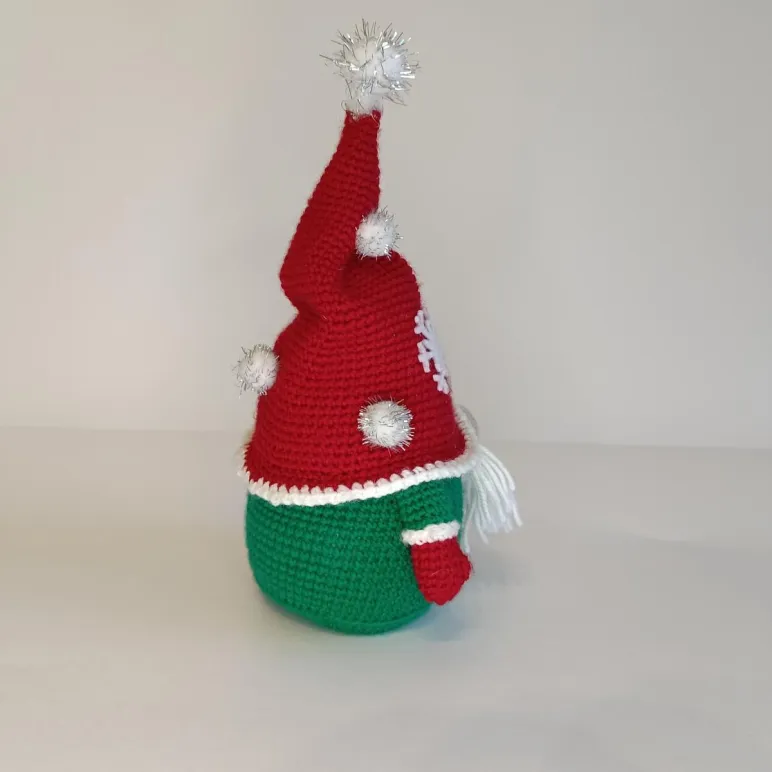 Гном новогодний, в скандинавском стиле, ручная работа