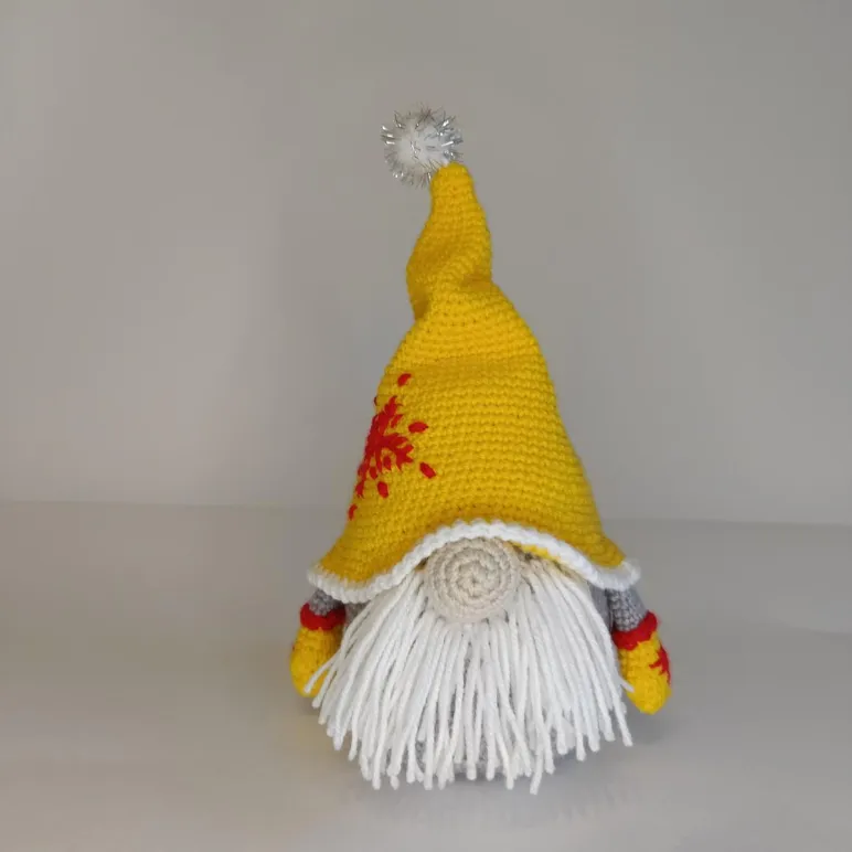 Гном новогодний, в скандинавском стиле, ручная работа