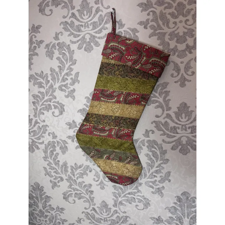 Новогодний (рождественский) Сапожок для подарка