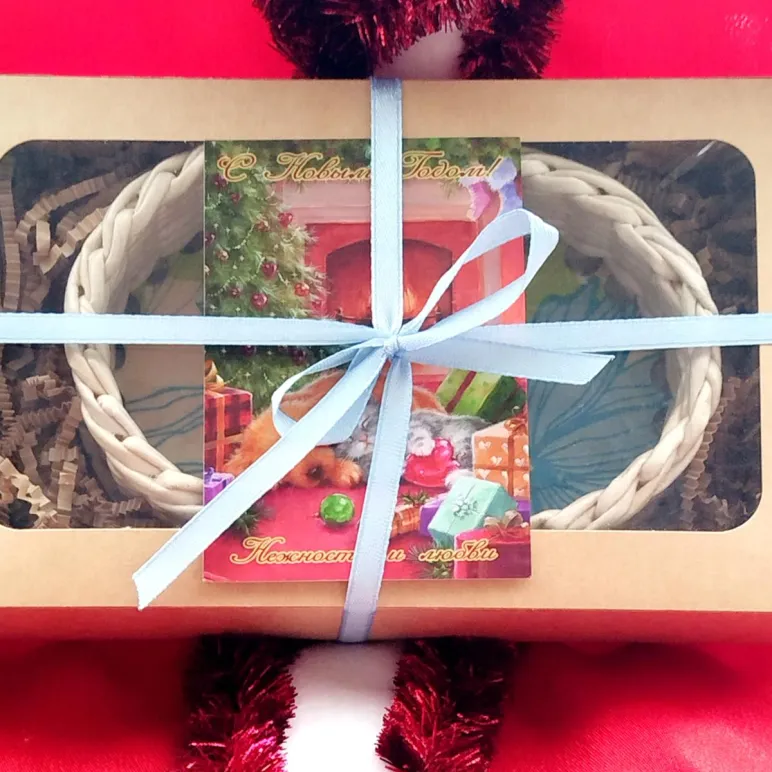 Сухарница плетенка бумажная лоза