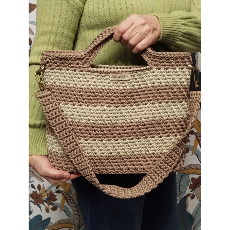 Сумка женская из полиэфирного шнура [CLONE] [CLONE] [CLONE]