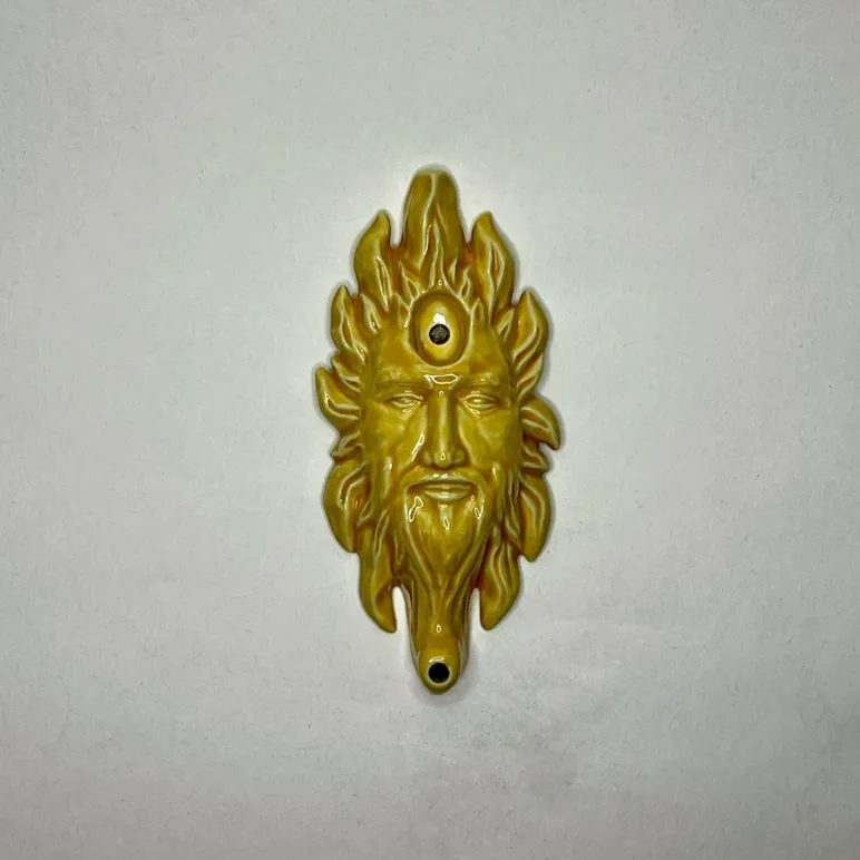 Курительная трубка ручной работы Солнце