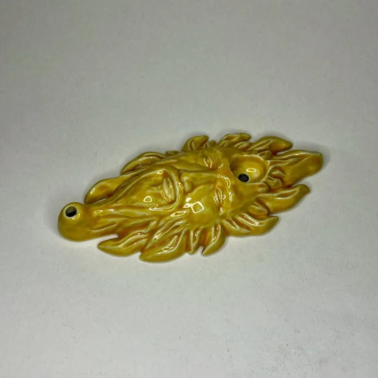 Курительная трубка ручной работы Солнце