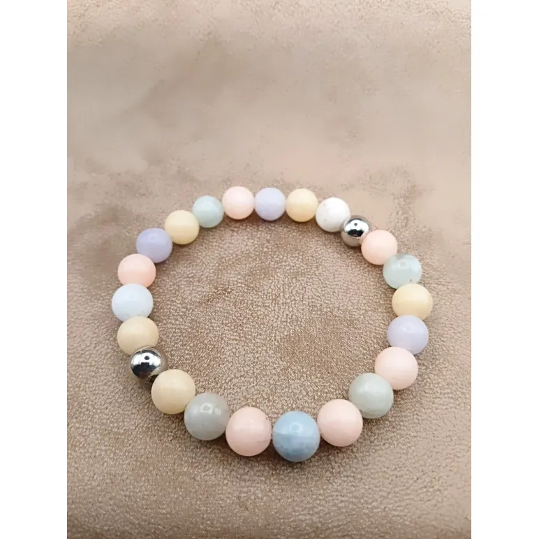 Браслет берилл мультиколлор