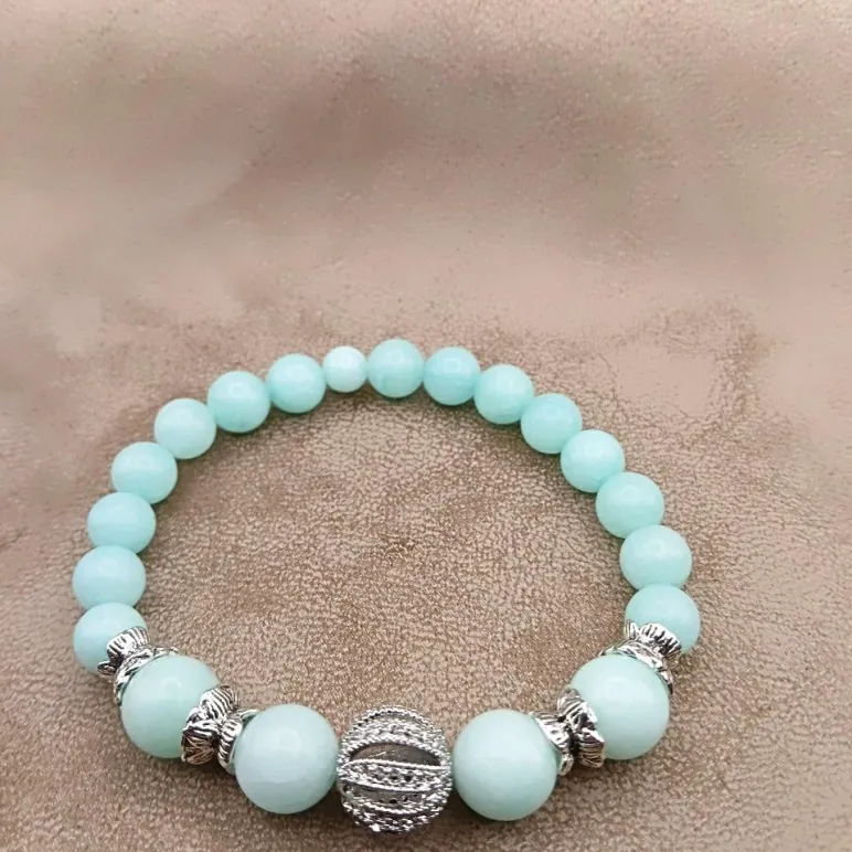 Браслет с амазонитом