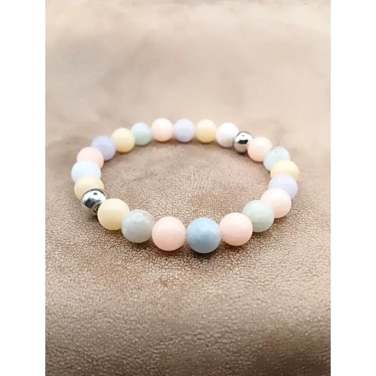 Браслет берилл мультиколлор