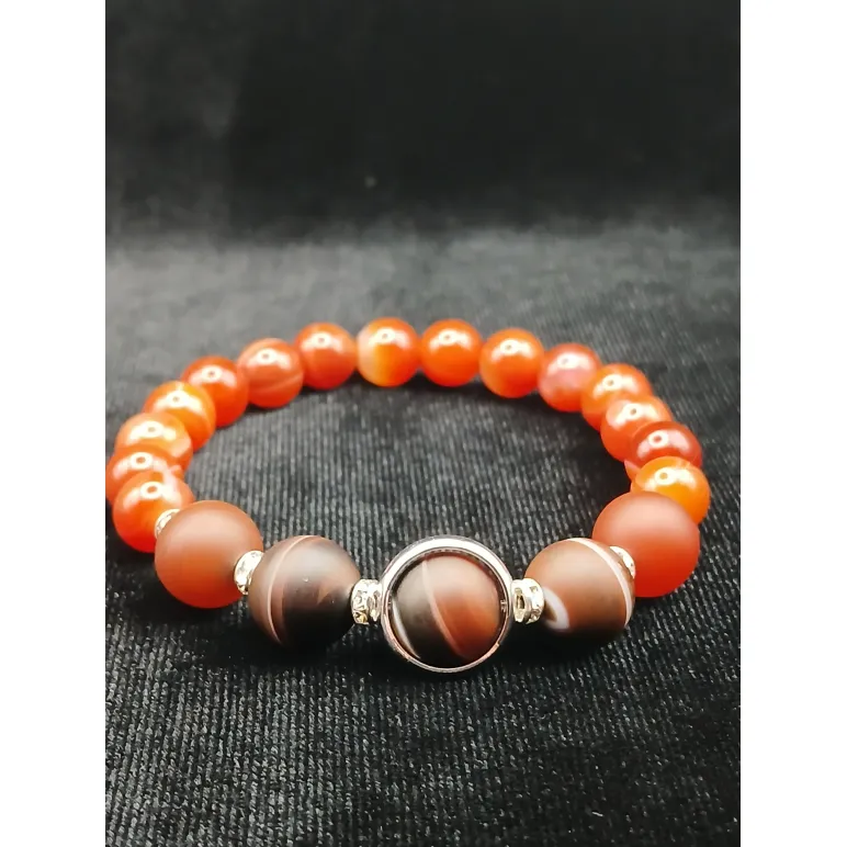 Браслет с сердоликом