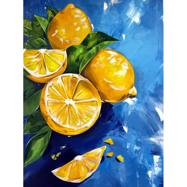 Интерьерная картина "Лимоны"