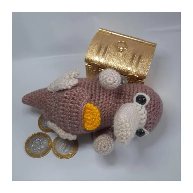 Вязаная игрушка Нюхлер