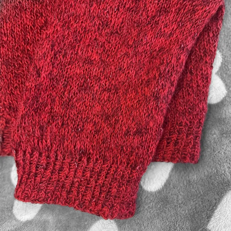 Вязаный свитер ручной работы OVERSIZE