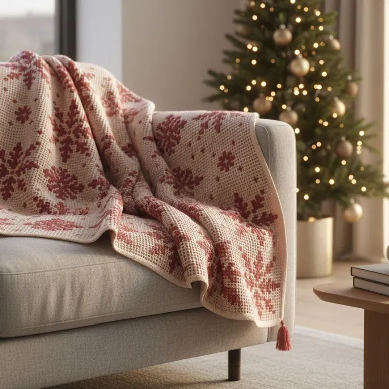 плед ручной работы