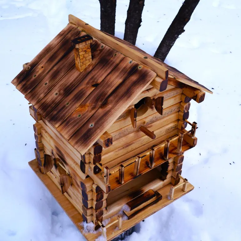 Кормушка- скворечник