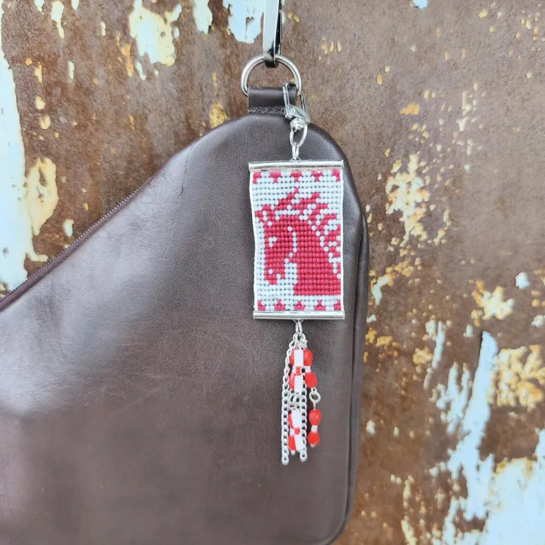 Обвес на сумку джинсы "Красный конь"