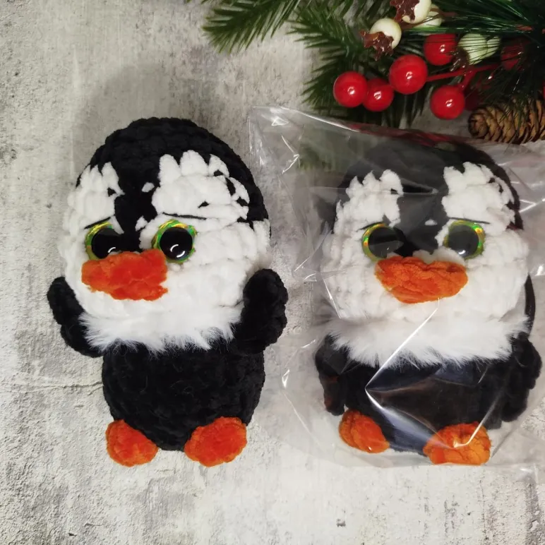 Гринч, олень,пингвин