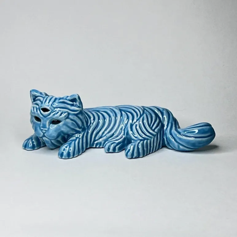 Курительные трубки Коты в цвете Морозный голубой и Конфетти