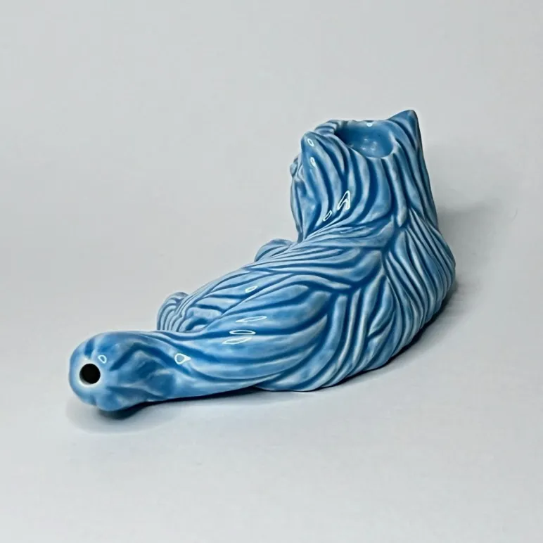 Курительные трубки Коты в цвете Морозный голубой и Конфетти