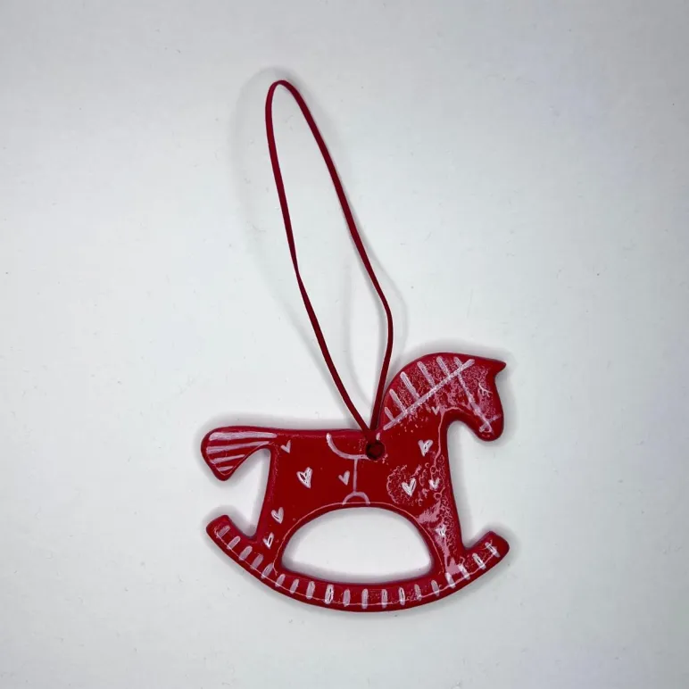 Елочная игрушка Лошадка