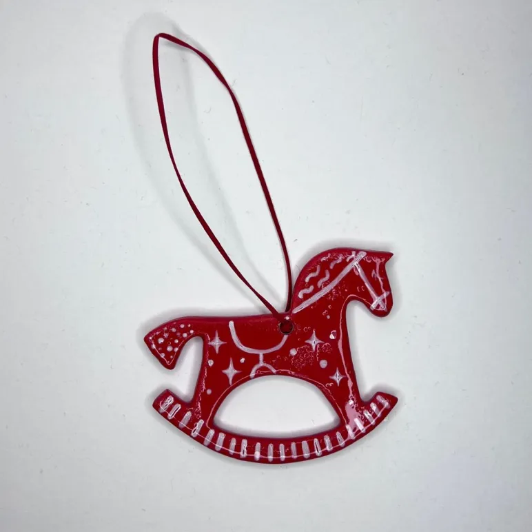 Елочная игрушка Лошадка