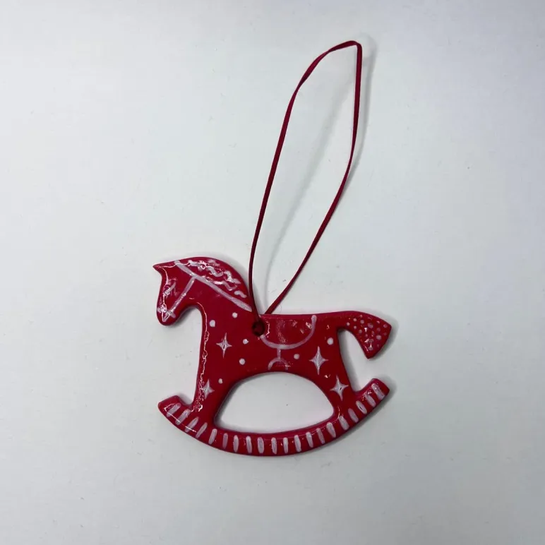 Елочная игрушка Лошадка